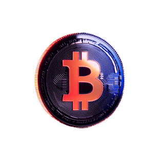 Unosząca się karta z wizualizacją danych analitycznych dotyczących rynku kryptowalut